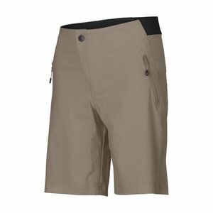 SCOTT Cyklistické kalhoty krátké bez laclu - VERTIC JR - béžová 164 cm obraz