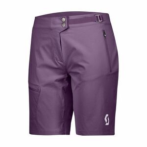 SCOTT Cyklistické kalhoty krátké bez laclu - EXPLORAIR LIGHT W - fialová XS obraz