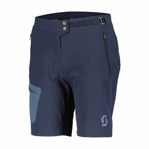SCOTT Cyklistické kalhoty krátké bez laclu - EXPLORAIR LIGHT W - modrá XS obraz