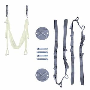 Stropní křížový držák s lany inSPORTline Hemmokstrap obraz