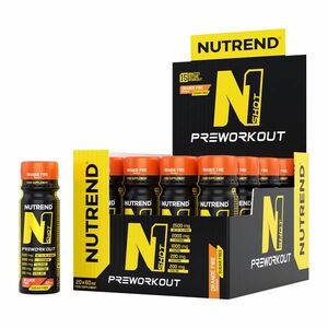 Stimulant Nutrend N1 Shot 20x60 ml orange fire obraz