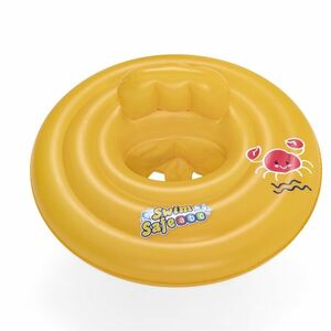 Nafukovací kruh Bestway Triple Ring Baby 69 cm žlutá obraz
