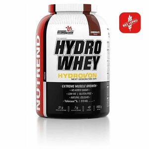 Izolát nativní syrovátkové bílkoviny Nutrend Hydro Whey 1600g čokoláda obraz