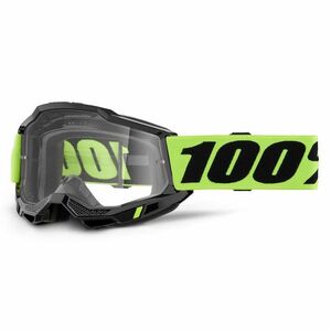 Motokrosové brýle 100% Accuri 2 žlutá, čiré plexi obraz