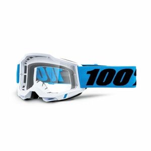 Motokrosové brýle 100% Accuri 2 Novel modrá, čiré plexi obraz