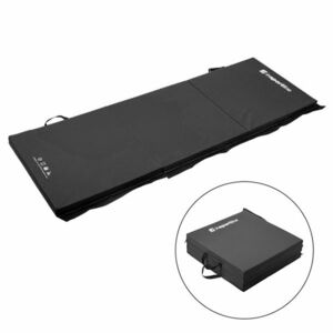 Skládací gymnastická žíněnka inSPORTline Trifold 180x60x5 cm černá obraz