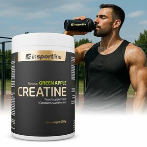 Doplněk stravy inSPORTline Kreatin 500g zelené jablko obraz