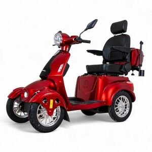 Elektrický čtyřkolový vozík inSPORTline Antun červená obraz