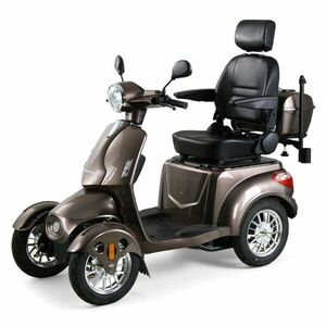 Elektrický čtyřkolový vozík inSPORTline Antun hnědá obraz