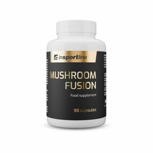 Wellness směs hub inSPORTline MushroomFusion, 90 kapslí obraz