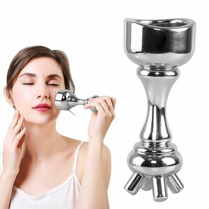 Kovový masážní hříbek a baňka 2v1 inSPORTline Strian obraz