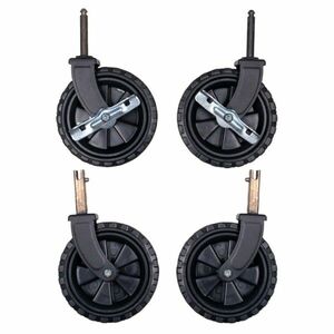 Náhradní kolečka pro přepravní vozík 12x3 cm (4, 7x1, 2") 4ks obraz