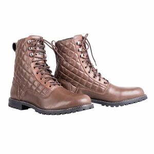 Dámské moto boty W-TEC Leocia Brown hnědá 41 obraz