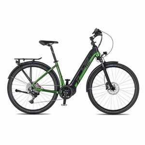 Trekingové elektrokolo 4EVER Comfort Elite 720Wh 28" - model 2025 XL (20", 180-195 cm) snake green/black obraz