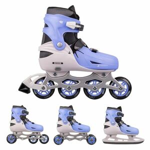 Nastavitelné brusle 4v1 inSPORTline Foursimo L (37-41) obraz