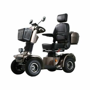 Elektrický čtyřkolový vozík inSPORTline Thodor hnědá obraz