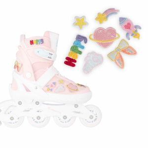 Balení náhradních odznaků pro brusle inSPORTline Labelo, 14 ks obraz