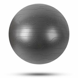 Gymnastický míč inSPORTline Stretch Ball 55 cm černá obraz