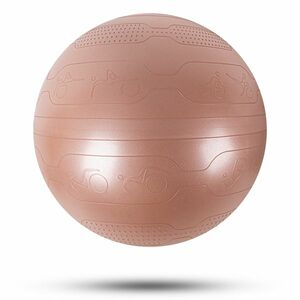 Gymnastický míč inSPORTline Stretch Ball 55 cm mocha mousse obraz