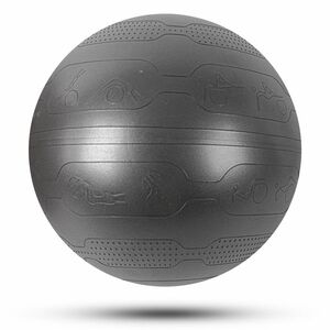 Gymnastický míč inSPORTline Stretch Ball 65 cm černá obraz