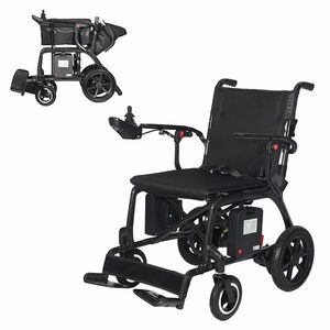 Elektrický karbonový invalidní vozík inSPORTline Feally obraz