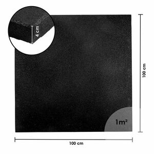 Zátěžová podložka inSPORTline Proteko Plus 100x100x4 cm obraz