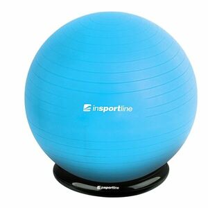 Gymnastický míč inSPORTline Top Ball 75 cm se základnou BallBase modrá obraz