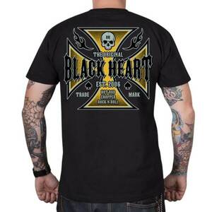 Triko BLACK HEART Ruthless černá 4XL obraz
