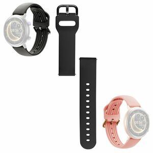 Náhradní řemínek pro chytré hodinky inSPORTline Manzon a Brosel, černá obraz