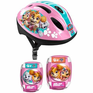 Paw Patrol Pink sada helma + chrániče pro děti obraz