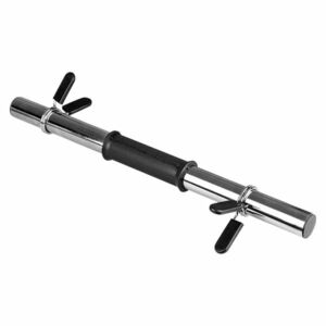 Dutá hřídel na jednoruční činku inSPORTline Onepump 45cm/30mm s objímkami, bez závitu obraz