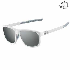 Polarizační sluneční brýle Altalist Kay L1 bílá se stříbrnými skly obraz