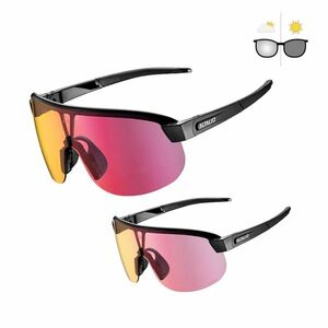 Fotochromatické sluneční brýle Altalist Kisou ATR černá se červenými skly obraz