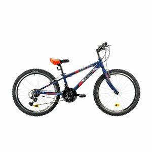 Juniorské kolo DHS Cedric 24" - model 2025 11" (120-140 cm) Blue obraz