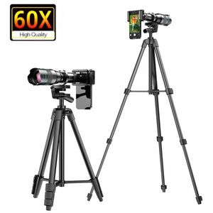 Teleobjektiv Apexel 60X s tripod stativem obraz