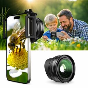 Nastavitelný objektiv Apexel Zoom 10X-20X obraz