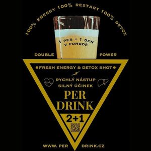 Šumivý nápoj Per Drink 3x4g s vitaminy a rostlinnými extrakty obraz