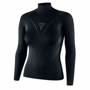 Dámské moto thermo triko Rebelhorn Therm II Lady Jersey černo-šedá L obraz