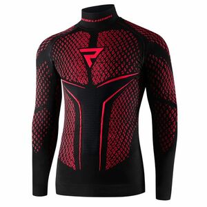 Moto thermo triko Rebelhorn Therm II Jersey černo-červená XL/XXL obraz