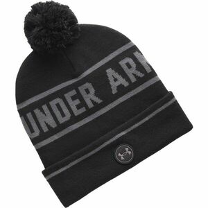 Under Armour DRIVE POM BEANIE Pánská čepice, černá, velikost obraz