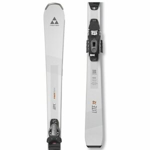 Fischer LITE 72 SLR + RS 9 SLR Sjezdové lyže, bílá, velikost obraz