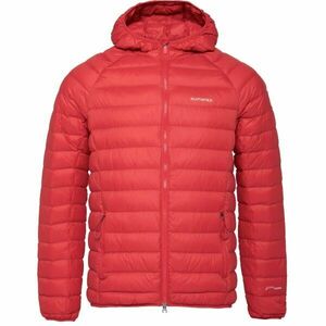Klimatex MAYON PACKABLE Pánská sbalitelná péřová bunda, červená, velikost obraz