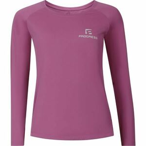 PROGRESS FORMA Dámské funkční sportovní tričko, vínová, velikost obraz
