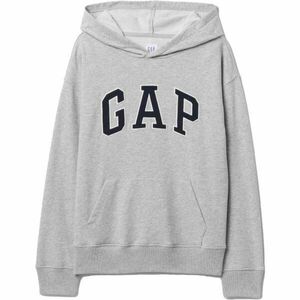 GAP V-FRCH FT BAS HERITAGE LOGO PO Chlapecká mikina, šedá, velikost obraz
