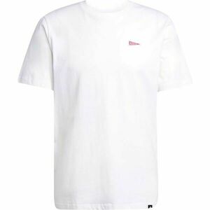 adidas PENNANT TRIMM Pánské tričko, bílá, velikost XXL obraz
