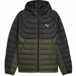 Puma PACKLITE HOODED DOWN JACKET Pánská zimní bunda, černá, velikost obraz