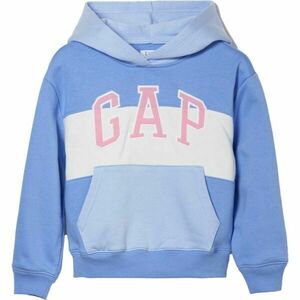 GAP V-FA LOGO HERITAGE PO Dívčí mikina, modrá, velikost obraz