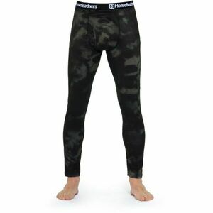 Horsefeathers RILEY Pánské termo kalhoty, tmavě zelená, velikost obraz