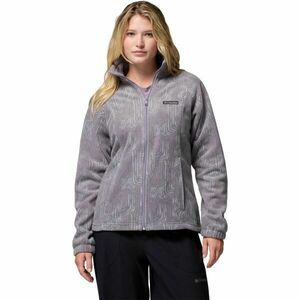 Columbia BENTON SPRINGS™ PRINTED FULL ZIP Dámská fleecová mikina, fialová, velikost obraz