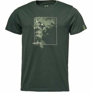 LOAP BOHOR Pánské volnočasové tričko, tmavě zelená, velikost obraz